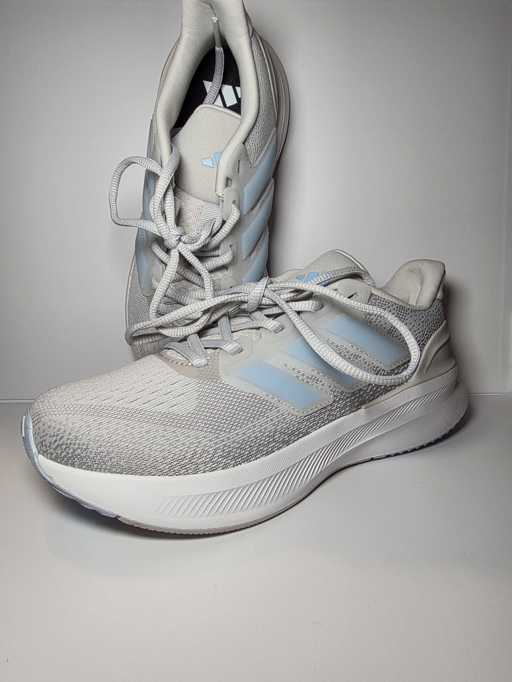 Adidas UltraRun 5 J Grey Light Blue Kids Size 4Y EU 36 New in Box